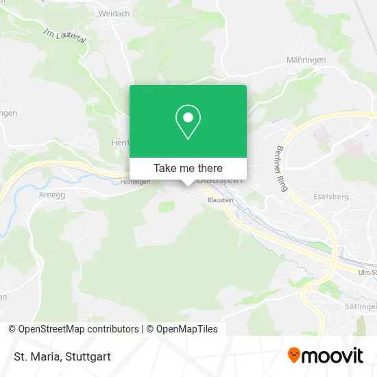 St. Maria map