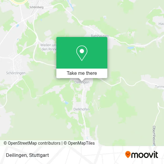 Deilingen map