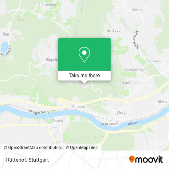 Rüttehof map