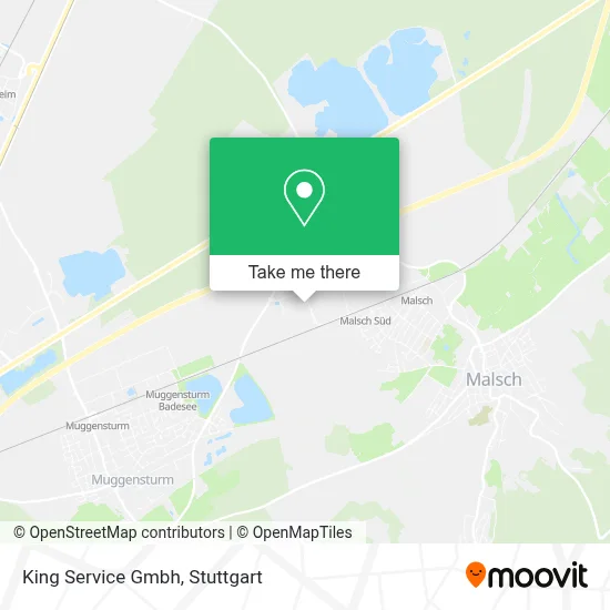 King Service Gmbh map