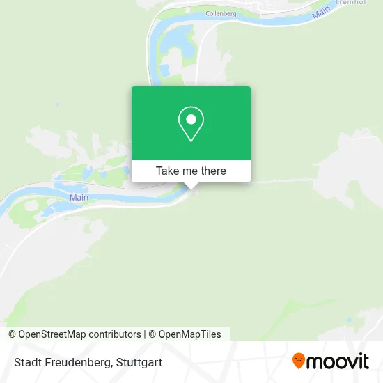 Stadt Freudenberg map