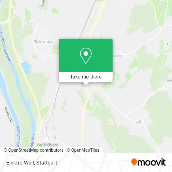 Elektro Weil map