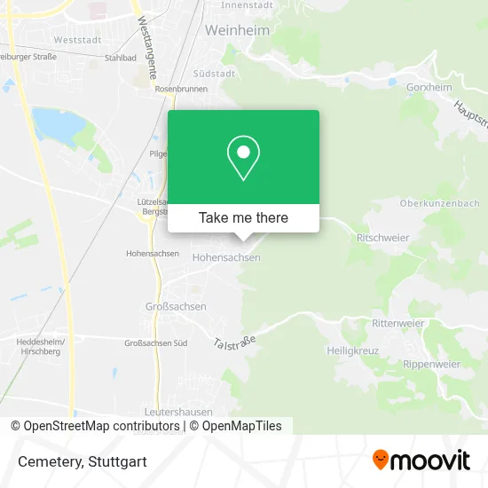 Friedhof map