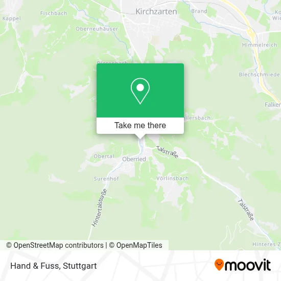 Hand & Fuss map