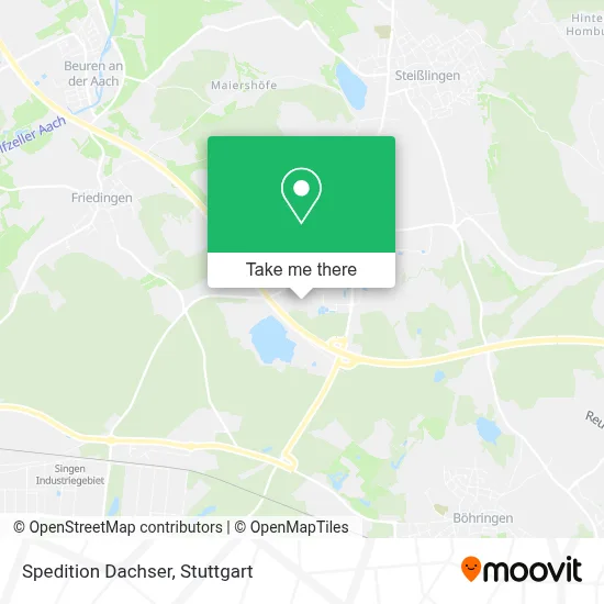 Spedition Dachser map