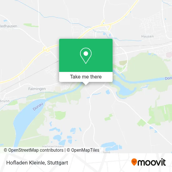 Hofladen Kleinle map