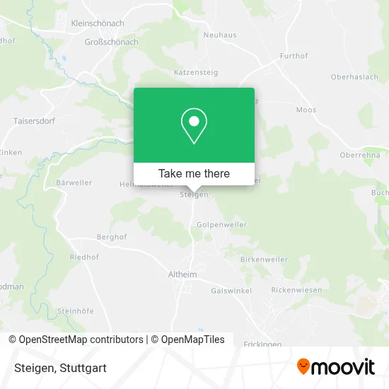 Steigen map