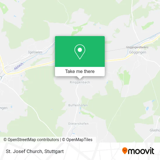 St. Josef Kirche map