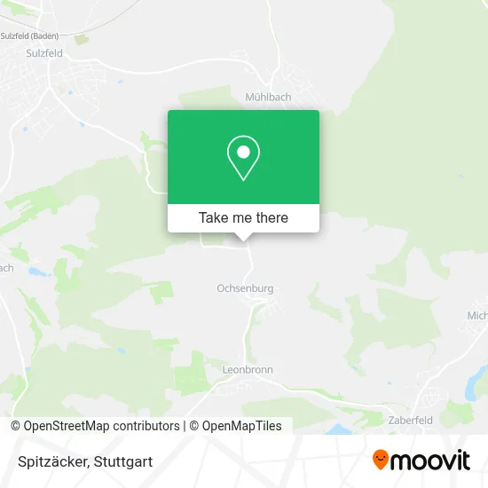 Spitzäcker map