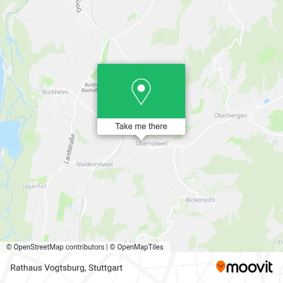 Rathaus Vogtsburg map