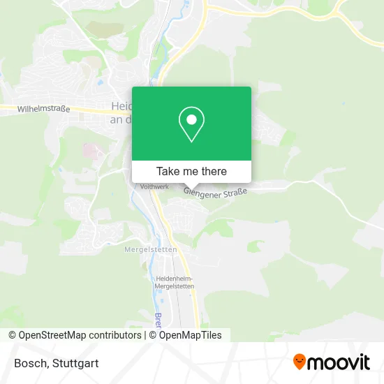 Bosch map