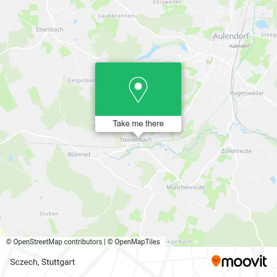 Sczech map