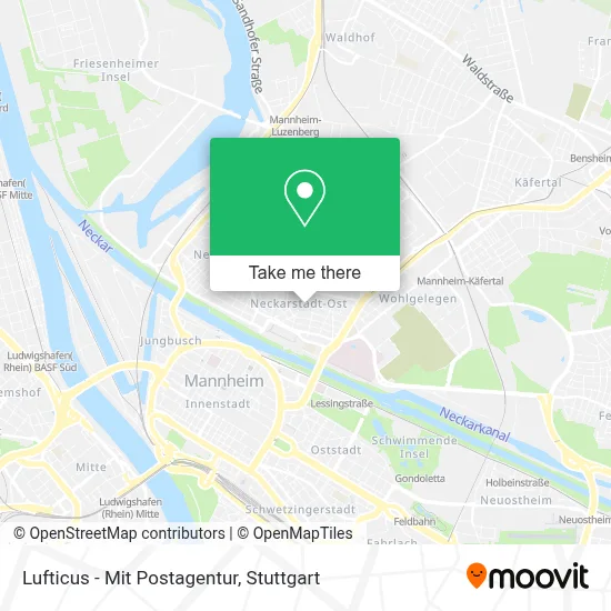 Lufticus - Mit Postagentur map