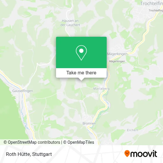 Roth Hütte map