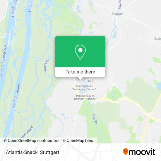 Atlantis-Snack map
