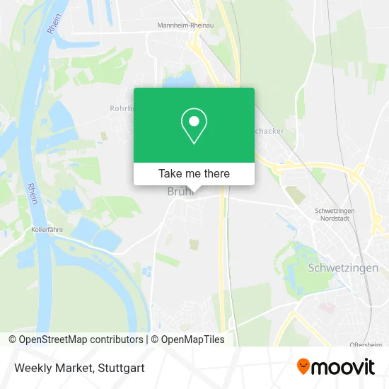 Wochenmarkt map
