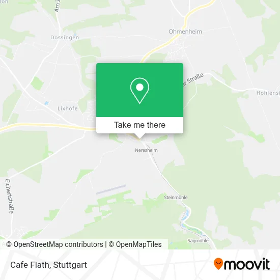 Cafe Flath map