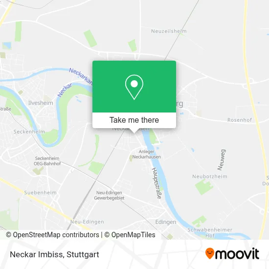 Neckar Imbiss map