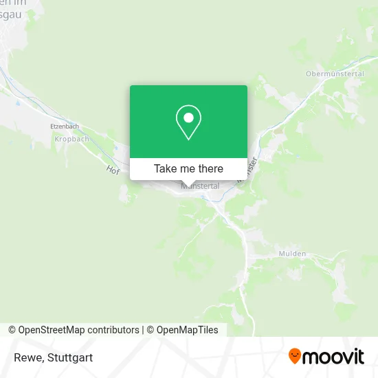 Rewe map