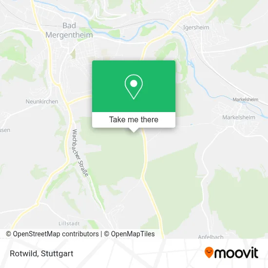 Rotwild map