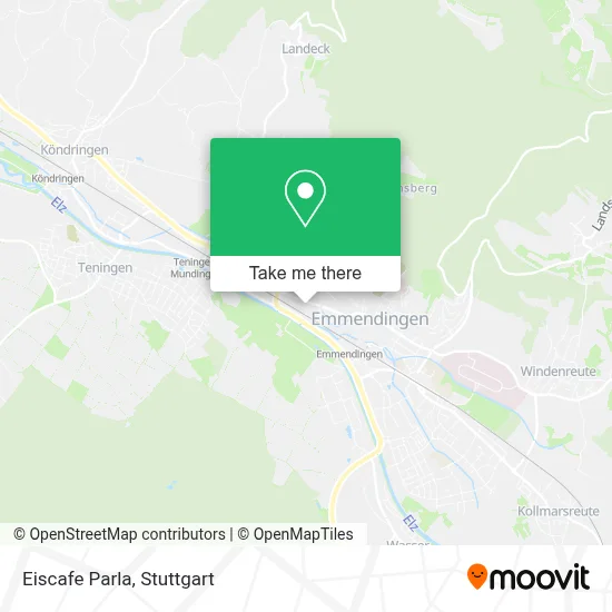 Eiscafe Parla map