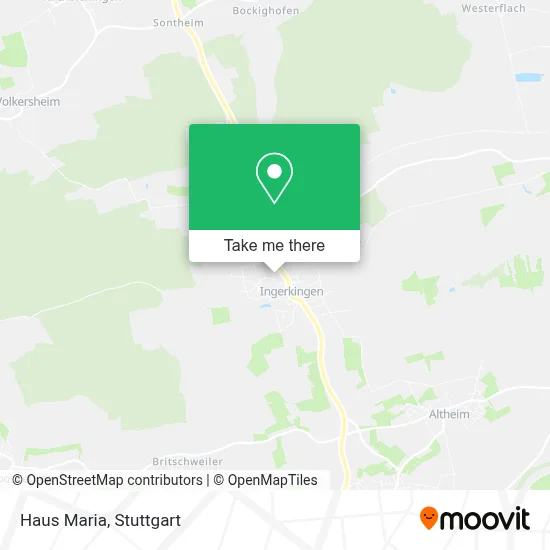 Haus Maria map