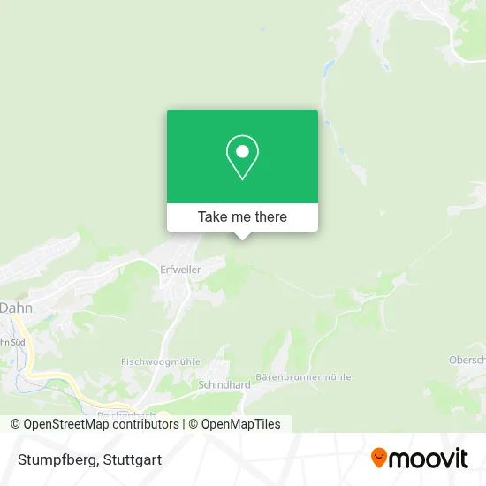 Stumpfberg map