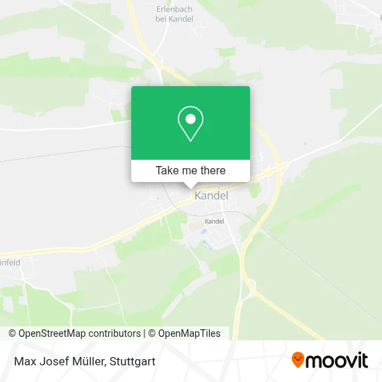 Max Josef Müller map