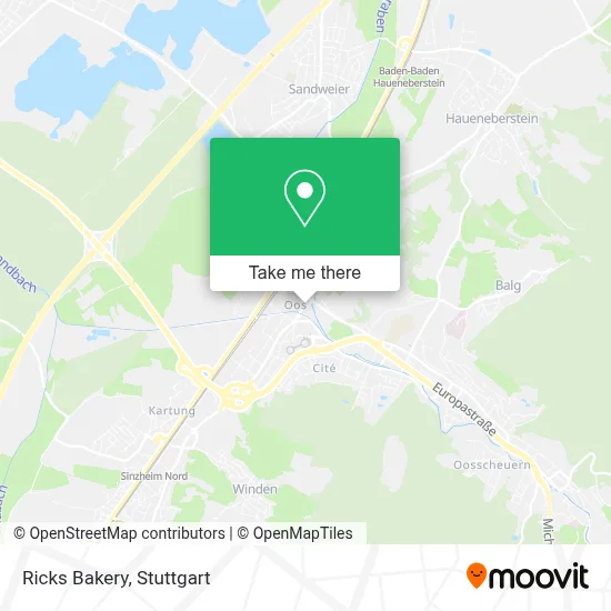 Ricks Bakery map