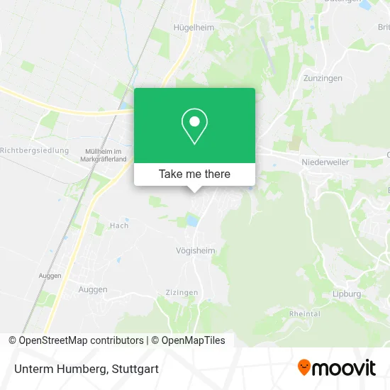 Unterm Humberg map