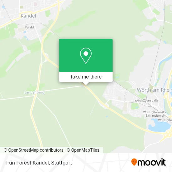 Fun Forest Kandel map