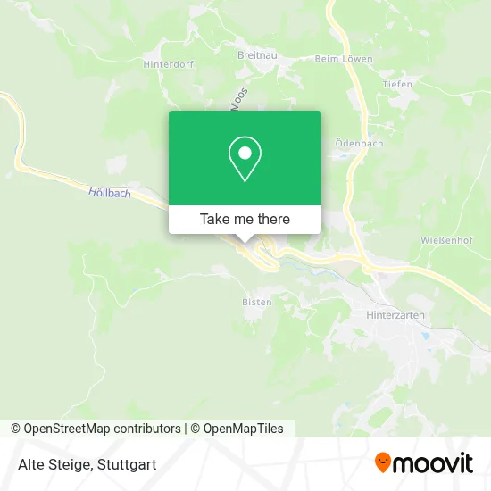 Alte Steige map