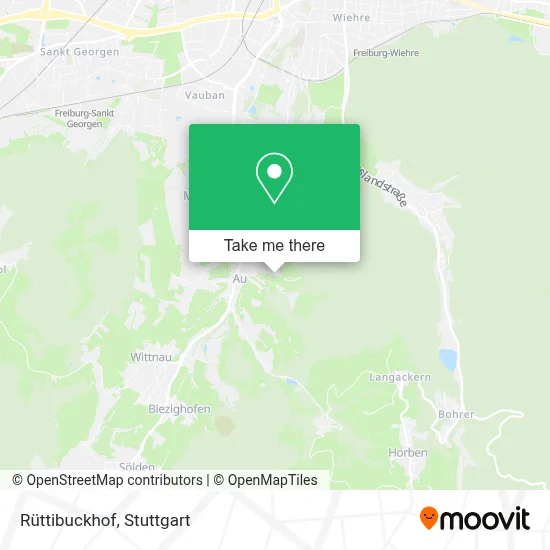 Rüttibuckhof map