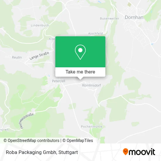 Roba Packaging Gmbh map