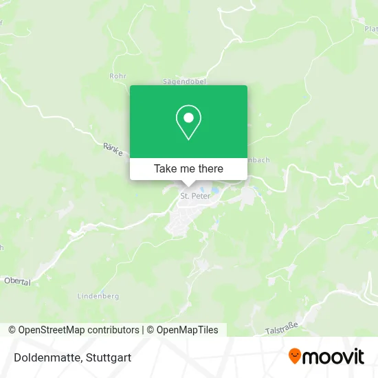 Doldenmatte map