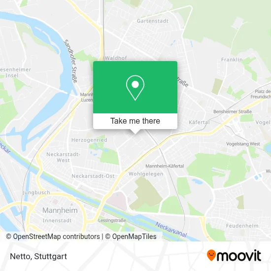 Netto map