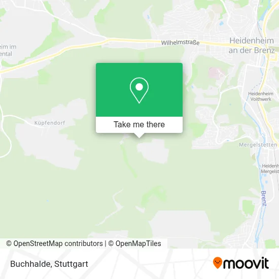 Buchhalde map