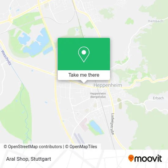 Aral Shop map
