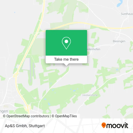 Ap&S Gmbh map