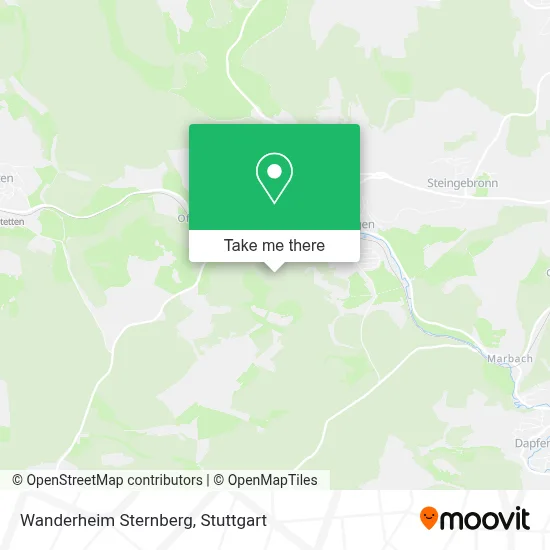 Wanderheim Sternberg map