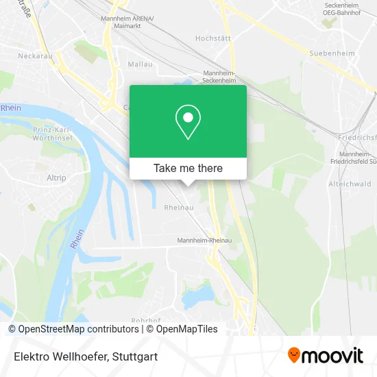 Elektro Wellhoefer map