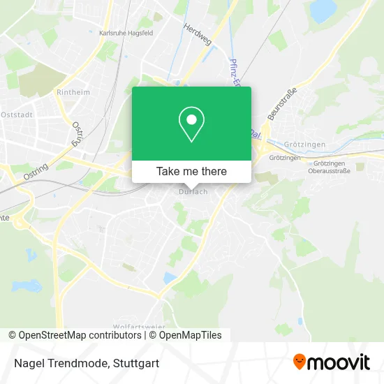 Nagel Trendmode map