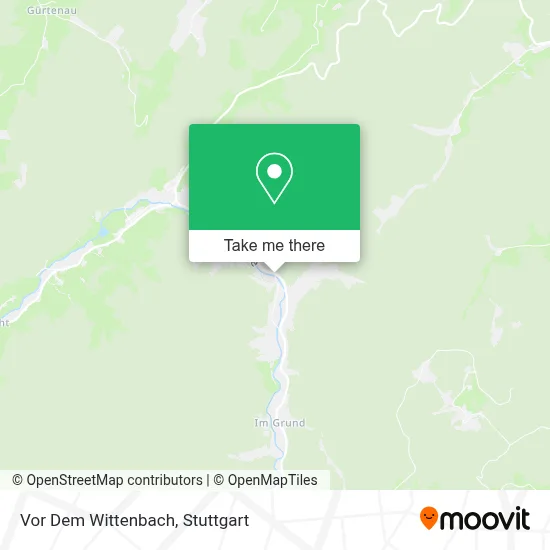 Vor Dem Wittenbach map