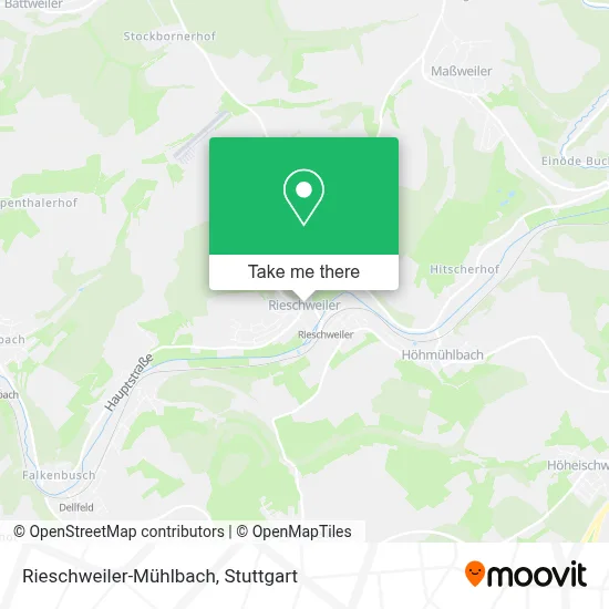 Rieschweiler-Mühlbach map