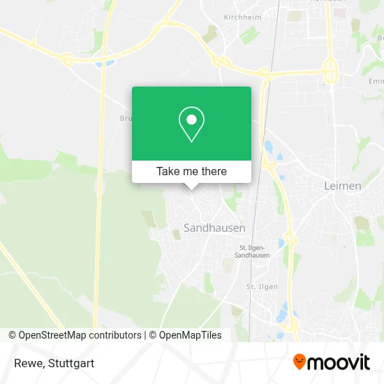 Rewe map
