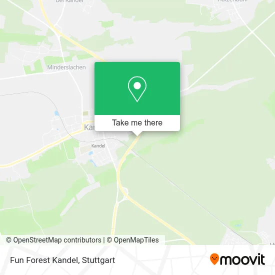Fun Forest Kandel map