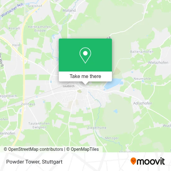 Pulverturm map