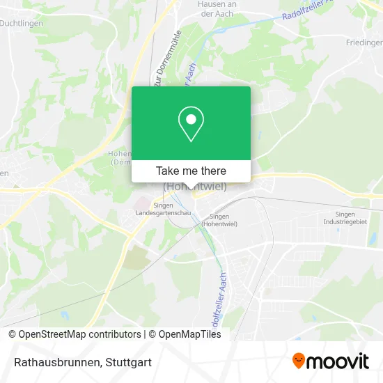 Rathausbrunnen map