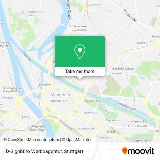 D-Signbüro Werbeagentur map