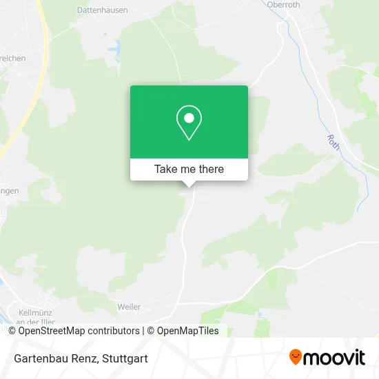 Gartenbau Renz map